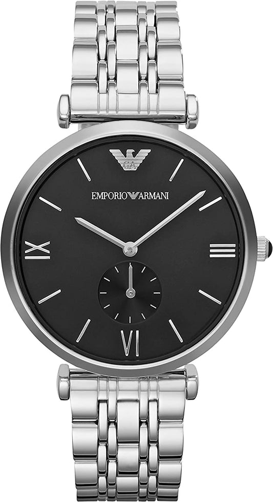 Armani Quartz Watch Grey (AR1676) Unisex