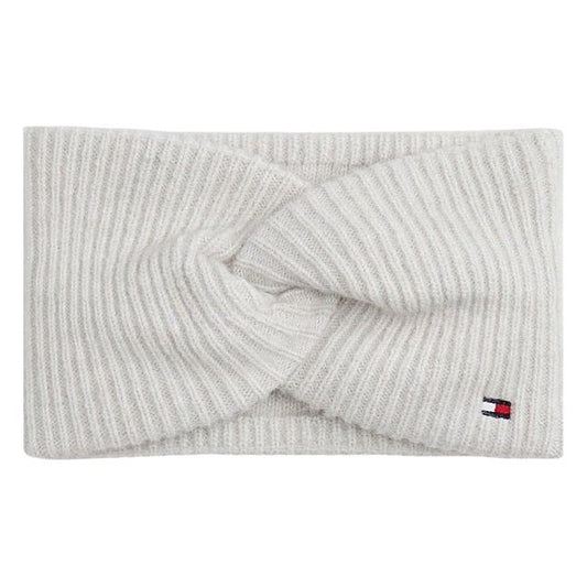 Tommy Hilfiger Flag Fuffy Twist Headband Light Grey (AW0AW17778-PQU) Women
