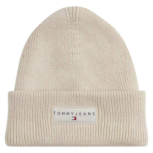 Tommy Hilfiger Linear Logo Patch Beanie Pink (AW0AW17913-TIO) Women