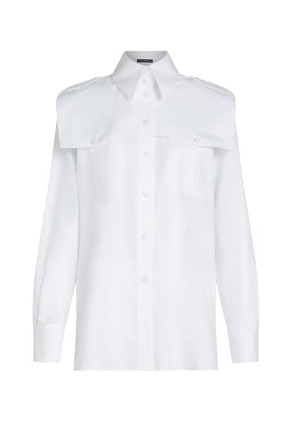 Karl Lagerfeld Archive Poplin Shirt White (B2W11033100) Women