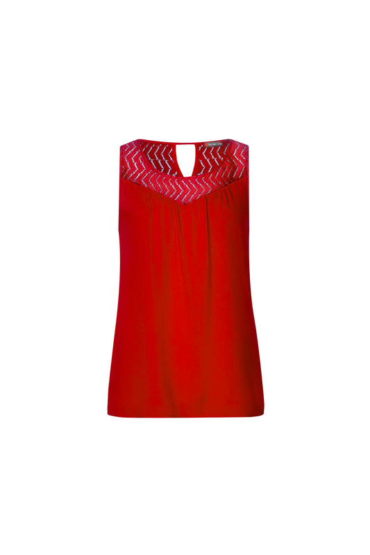 STREET ONE Top Garnet (7C1171C16) Women