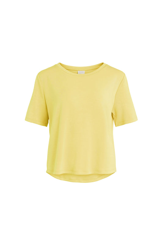 Shirt VILA yellow