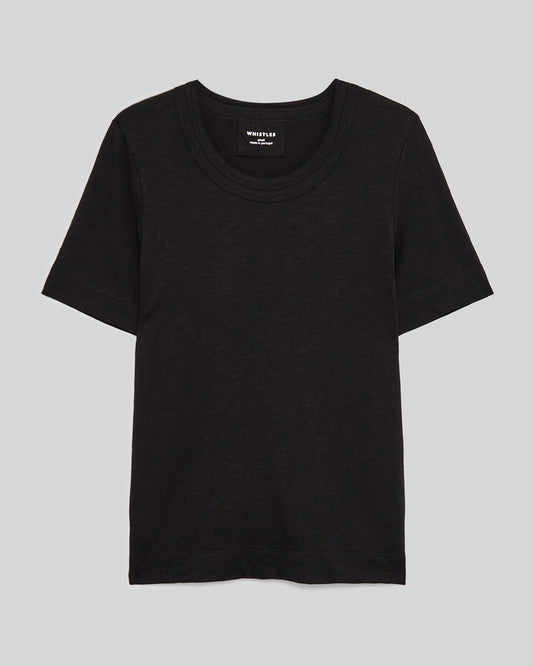T-Shirt WHISTLES Women (C3278_C2_black)