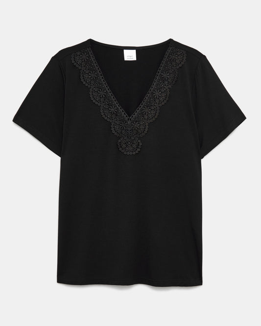GINGER ACCENT T-Shirt Black (18C4405C2) Women