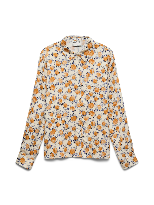Awavilda Long Sleeve Shirt Birch (10342412) Women