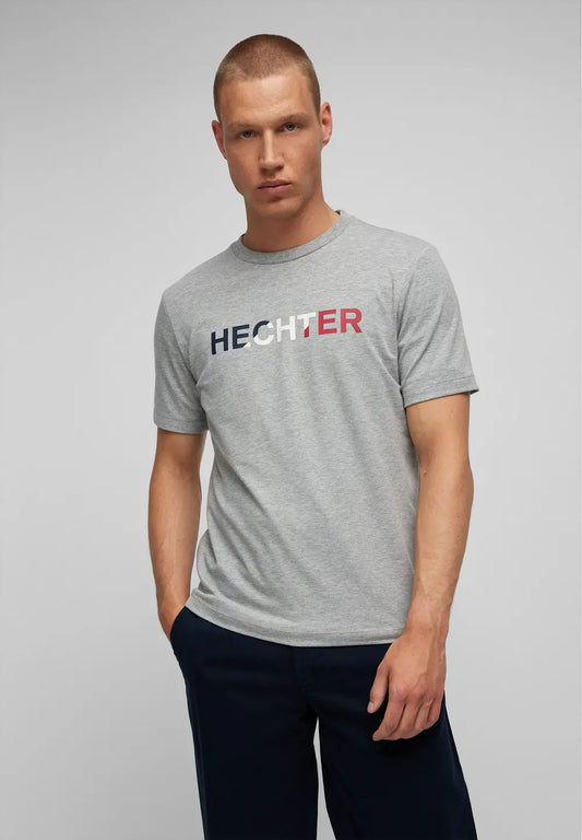 Hechter Paris Grey T-shirt (75008-132913-920) Men