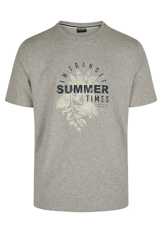 Hechter Paris Grey T-shirt (75016-131929-920) Men