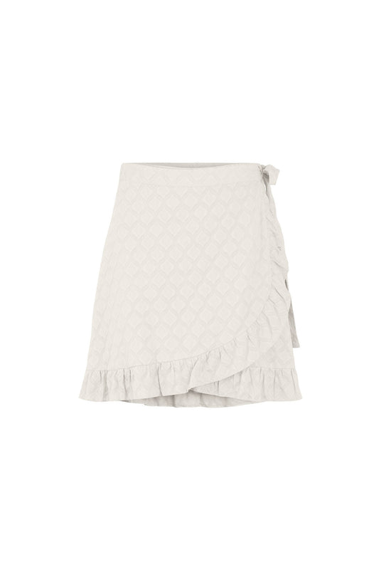 PIECES Skirt Ecru (11F1880C34) Women