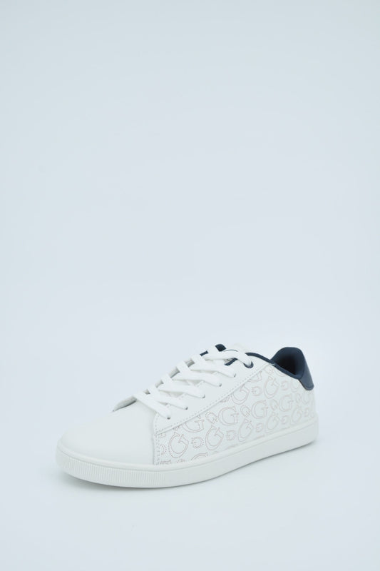 Guess Footwear (FL5AMBFAL12-WHIBL) Women