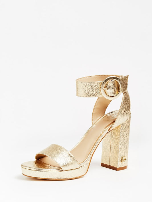Guess Footwear (FL6BRYLEM03-GOLD) Women
