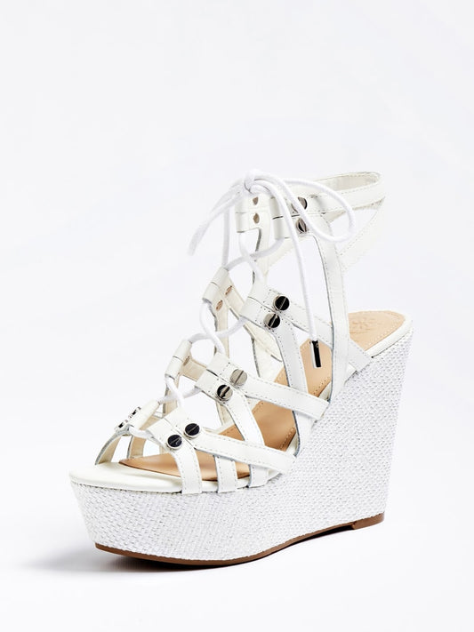 Guess Footwear (FL6GRYLEA04-WHITE) Women