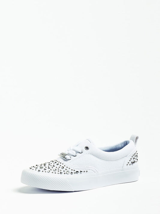 Guess Footwear (FL6KNSFAB12-WHITE) Women