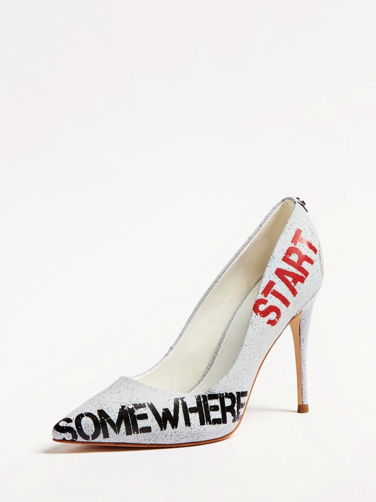 Guess Footwear (FL7OK7ELE08-WHIMU) Women