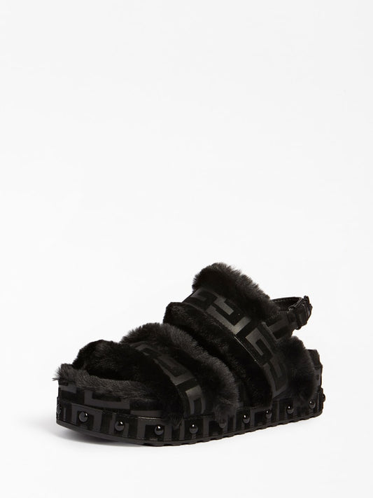 Guess Footwear (FL7VASFAL03-BLACK) Women