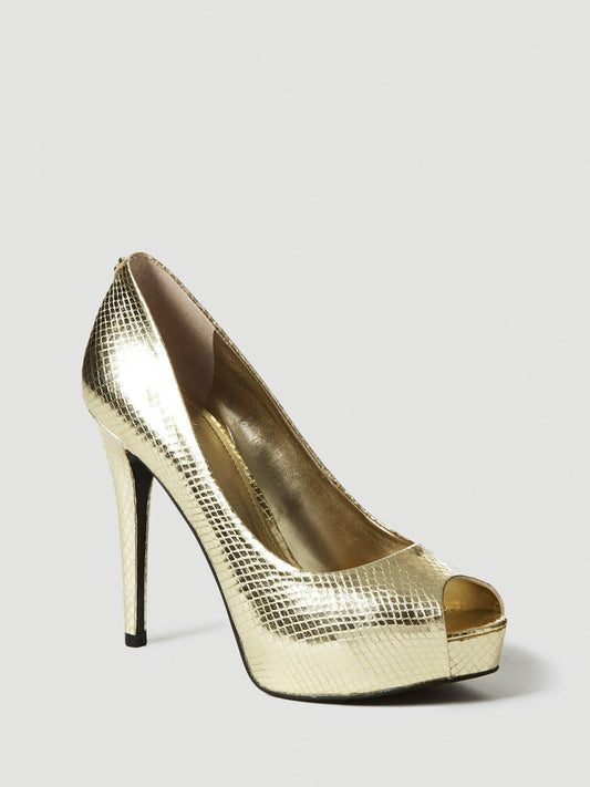 Guess Footwear (FLHA14PEL07-GOLD) Women