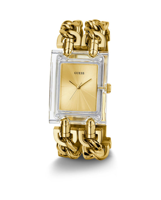 Guess Quartz Watch Transparent (GW0669L1) Women