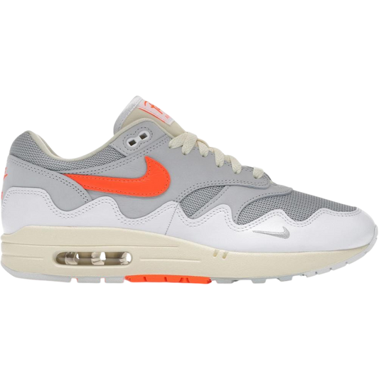 Nike Air Max 1 Patta Waves White Hyper Crimson (with bracelet) Unisex