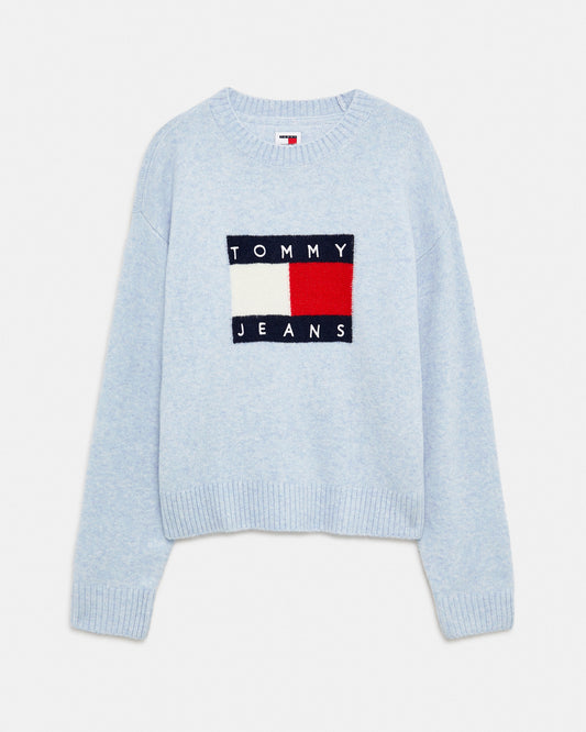 TOMMY JEANS Jumper Baby Blue (18J5344C54) Women