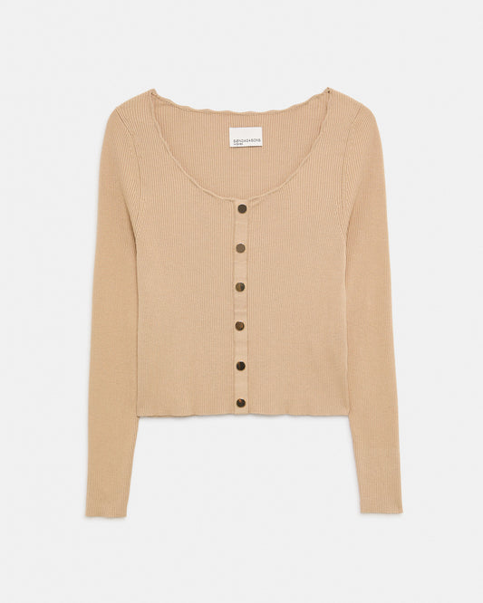 SØNDAG & SONS Cardigan Light Brown (20J6349C12) Women