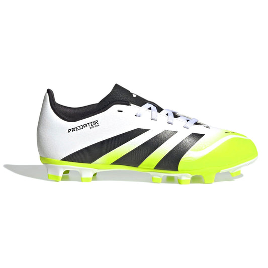 Adidas Predator Club FG/MG Football Boots Junior White / Black / Yellow (JH8868-) Kids