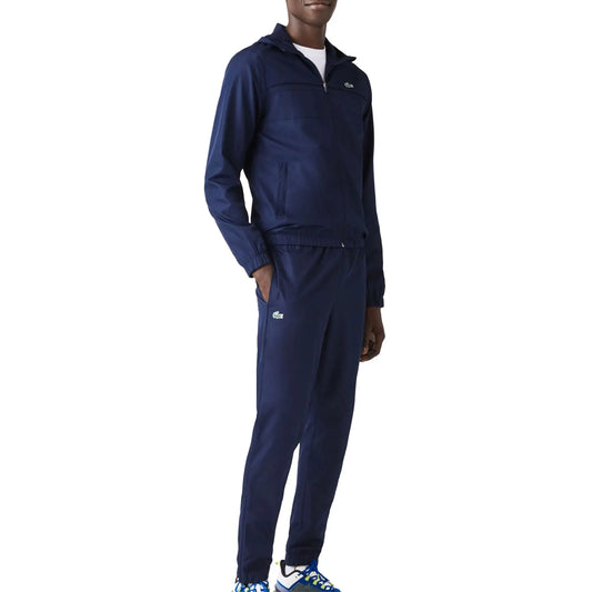 Lacoste Sport Colorblock Hooded Tracksuit Navy (WH2661-5FS) Men