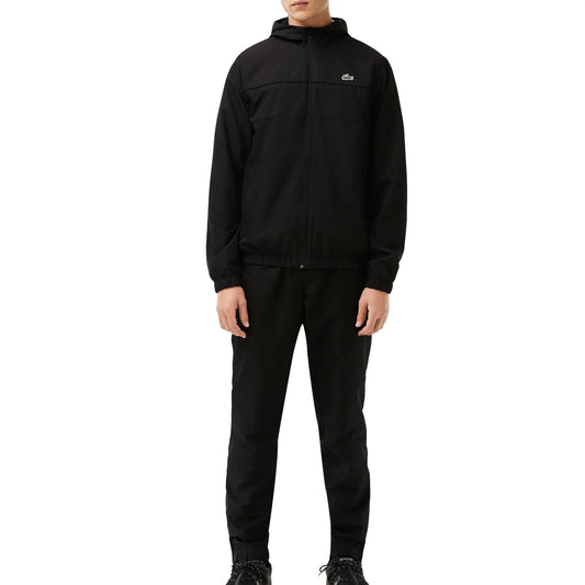 Lacoste Sport Colorblock Hooded Tracksuit Black (WH2661-8VM) Men