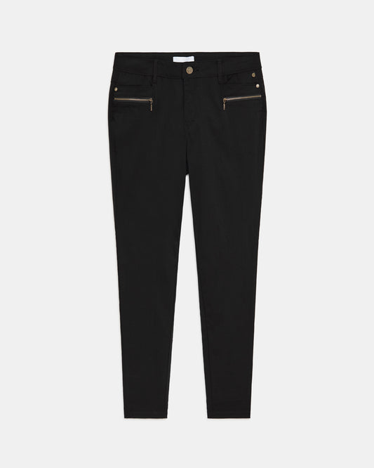 ZHENZI Trousers Black (18P4463C2) Women