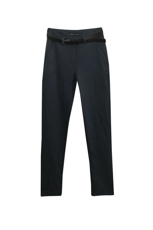 L´OLIVE VERTE Trousers Dark Blue (4P734C22) Women