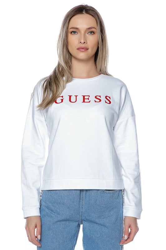Guess Hoodie/Sweatshirt (Q1OQ26K8D30-TWHT) Women