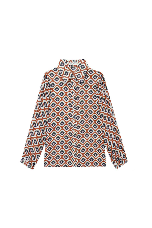 EMI-JO Blouse Rust (9S2769C27) Women