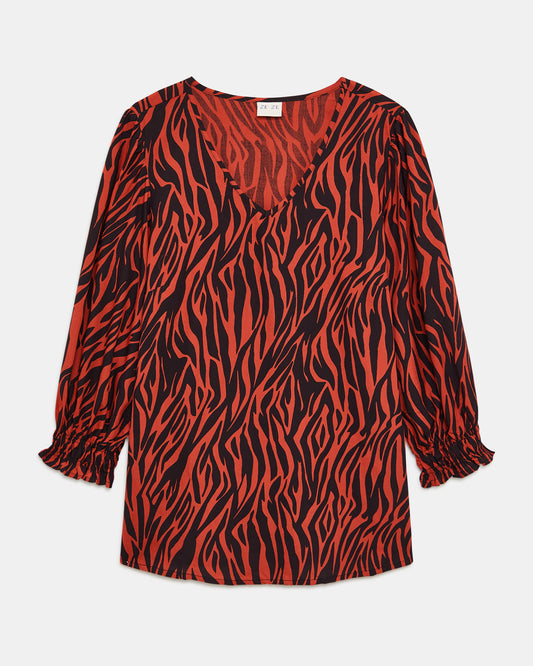 ZE-ZE Blouse Red (18S7001C5) Women