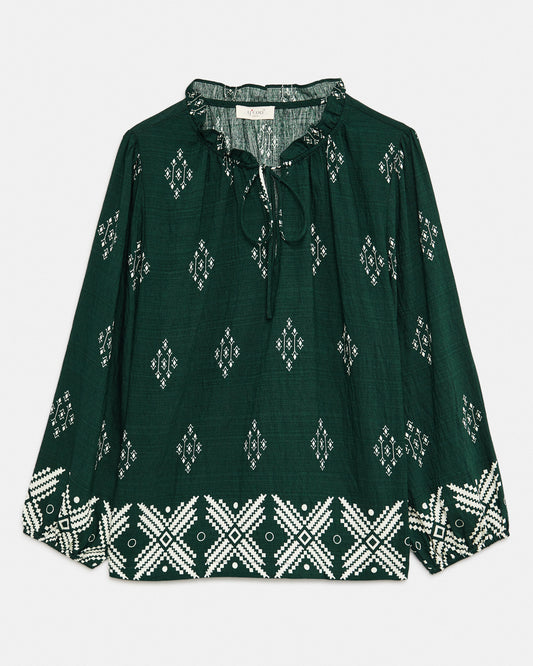 YCOO Blouse Dark Green (18S7095C32) Women