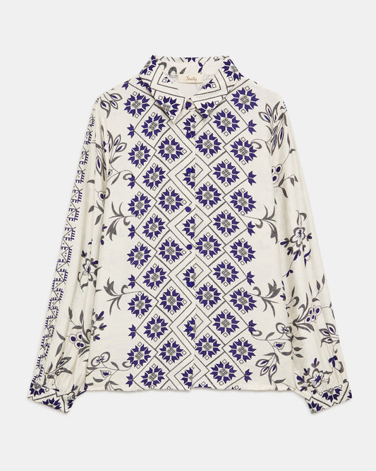 SEELLY Blouse Ecru (187186C34) Women
