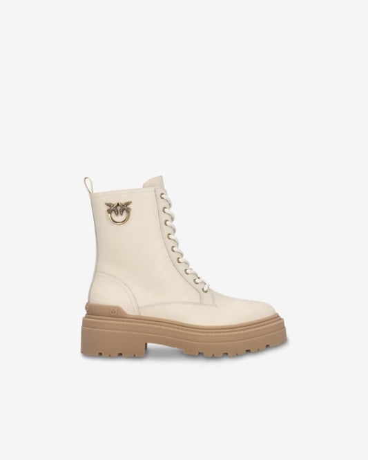 MIA 11 - ANKLE BOOT CALF LEATHER YOGURT Women