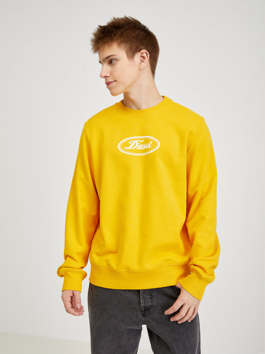 Diesel Hoodie Yellow (SUNICE-3575017) Men