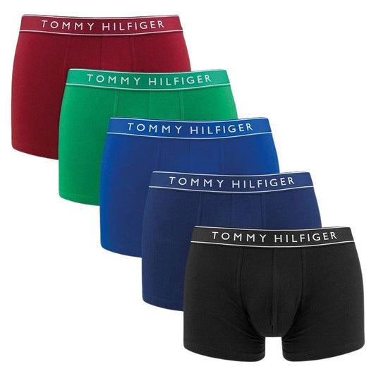 Tommy Hilfiger Everyday Trunk Boxershorts Men (5-pack) Blue / Black / Red / Dark Blue / Green (UM0UM03679-0VG) Men