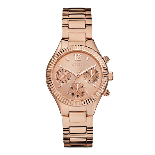 Guess Quartz Watch Rose Gold (W0323L3) Women