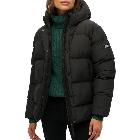 Superdry Hooded 5 Baffle Sports Puffer Jacket (W5012004A-02A) Women