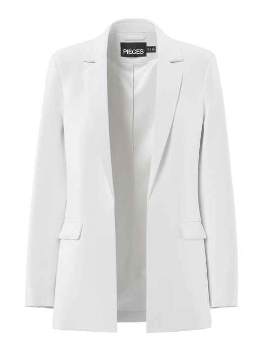 Bozzy Long Sleeve Loose Blazer Cloud Dancer (17114792) Women
