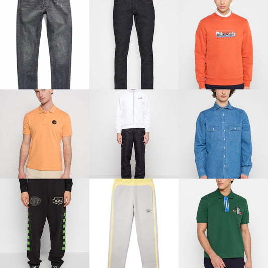 Men Apparel Bundle - G-STAR, Napapijri, Lacoste cover