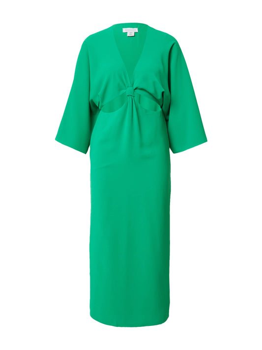 Warehouse Crepe Knot Cut Out Maxi Dress (10261327) Women