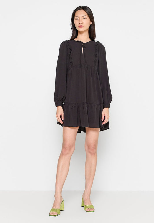 JDY TAMMIE L/S SHORT DRESS WVN LO (ZZO26XC04-Q00) Women