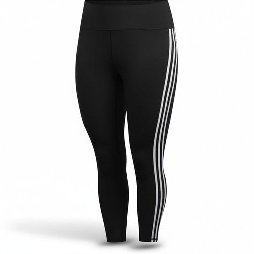 Adidas Three Stripe High Waist Leggings, Women