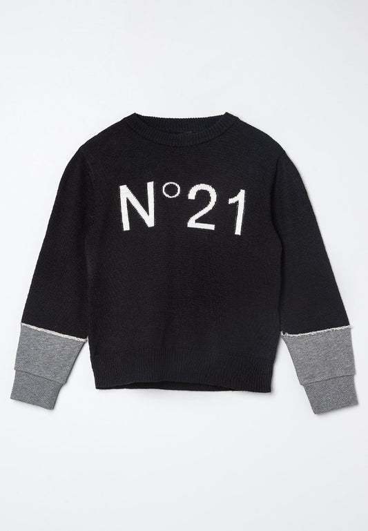 N°21 Knitwear black (ZZO2WKD46-Q00) Kids