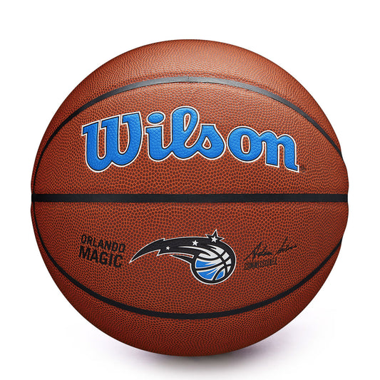 Wilson Ball NBA Team Alliance Orlando Magic Brown-Gold (WI-WTB3100XBORL) Unisex
