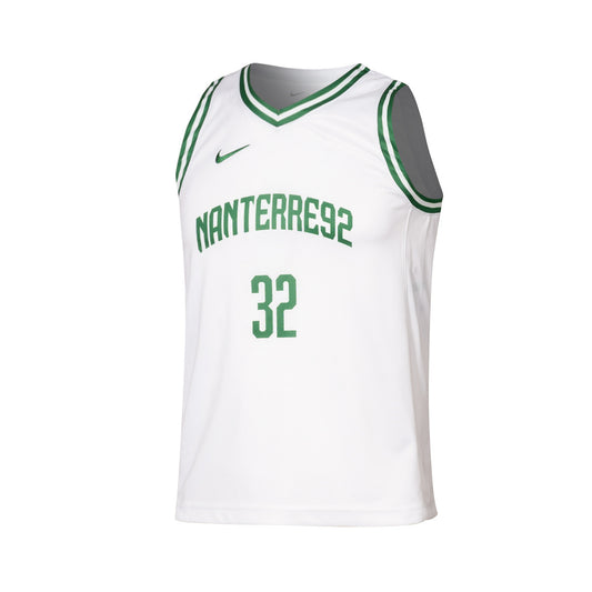 Nike Jersey Nanterre 92 Away Kit Wembanyama White (NI-ZE-A37015-000) Kids
