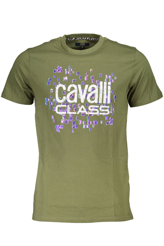 CAVALLI CLASS T-Shirt (QXT61UJD060_64A694C_VERDE04050) Men
