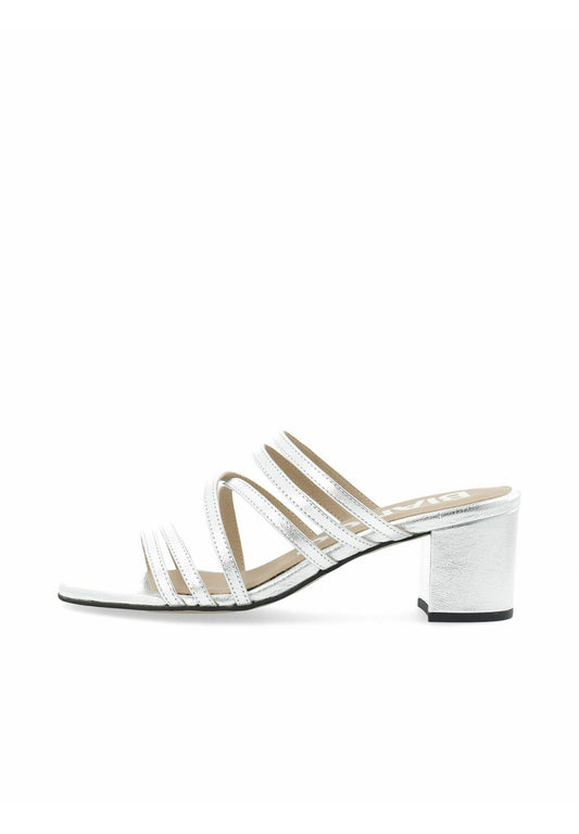 Bianco Mules BIABELLE Silver-Coloured (BJ011A0ES-D11) Women