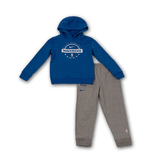 Nike Tracksuit Dallas Mavericks Club Fleece Grey-Blue (NI-EZ2B3NBHQ-MAV) Kids