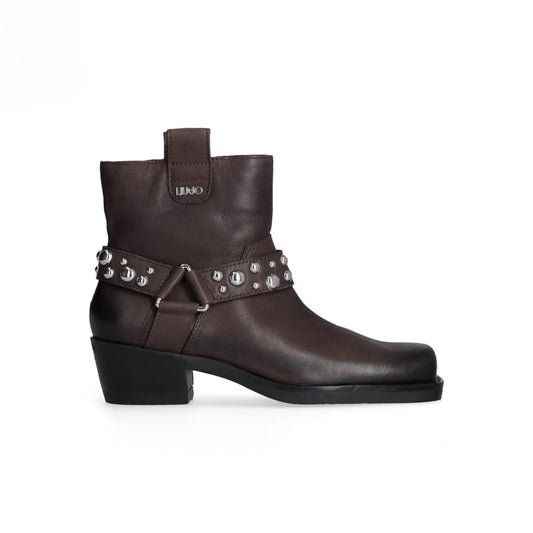 ROXY 01 - ANKLE BOOT CALF DARK BROW Women